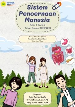 Produk Bahan Ajar E-Komik Sistem Pencernaan Manusia