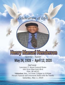 Henry Obituary