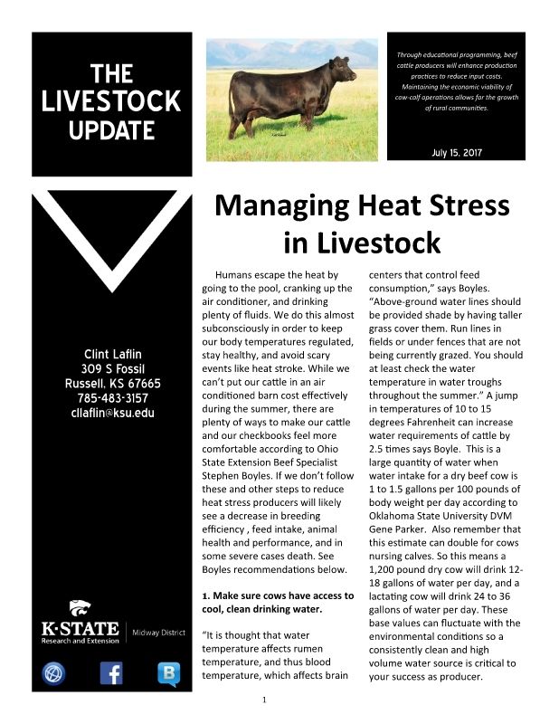 Livestock Newsletter_July_2017