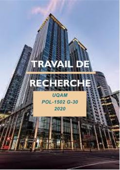 Travail de recherche UQAM 2020 POL-1502 g30