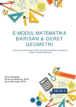 E-Modul Barisan dan Deret Geometri