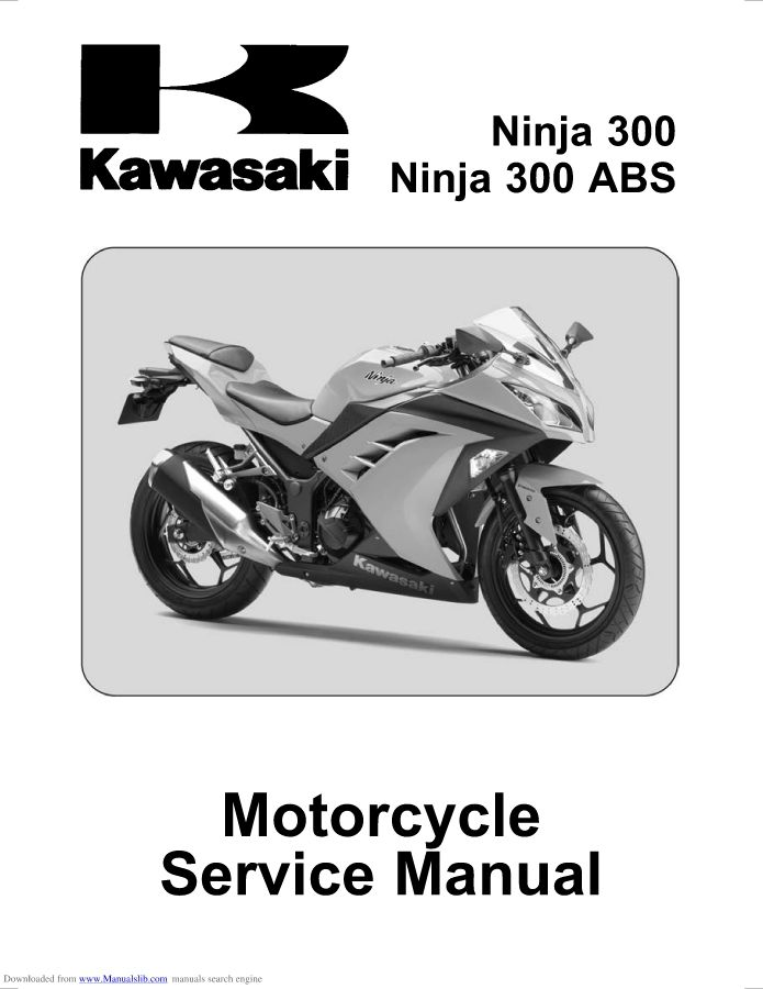 Kawasaki Ninja 300 (ZX-3R) Service Manuel Digital Magazine