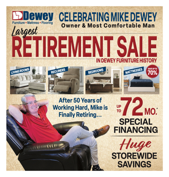 Dewey-Retirement Sale Tab