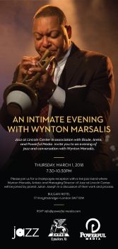 An Intimate Evening with Wynton Marsalis