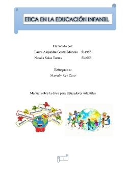 ManualÉticaenEducaciónInfantil