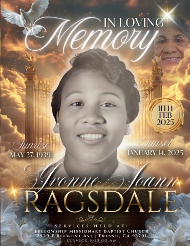 Yvonne Joann Ragsdale