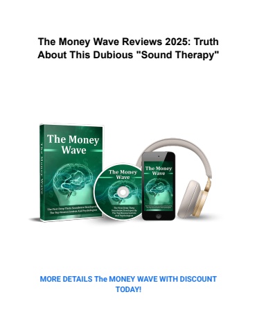 The Money Wave Reviews 2025_ Truth About This Dubious _Sound Therapy_