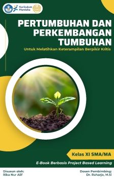 E-BOOK BERBASIS PJBL PADA MATERI PERTUMBUHAN DAN PERKEMBANGAN TUMBUHAN_Neat