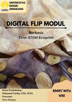 DIGITAL FLIP MODUL BERBASIS ETNO-STEM ECOPRINT 