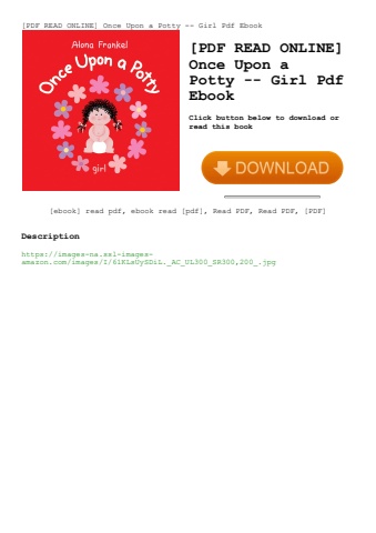 [pdf read online] once upon a potty -- girl pdf ebook