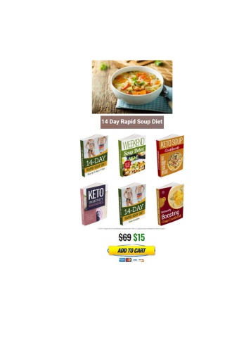 14 Day Rapid Soup Diet PDF Recipe and Ingredients Book Download