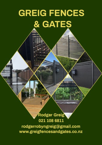 Greigs Fences & Gates Flipping Book design