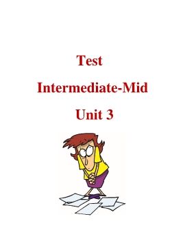 Inter-Mid-unit-3-Vocab-Test