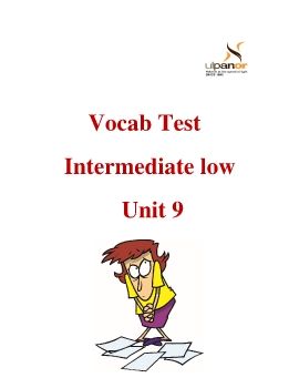 IL-Test- Unit 9