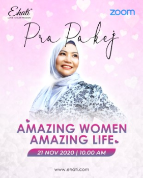 PRA PAKEJ_KELAS ONLINE AMAZING WOMEN AMAZING LIFE_EHATI