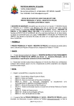 PP 06_2019_REGISTRO DE PREÇOS MATERIAL DE LIMPEZA_EDITAL