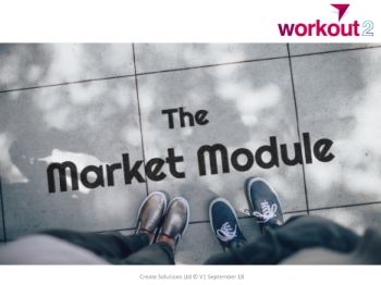 Workout 2 - The Market Module