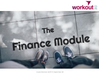 Workout 2 - The Finance Module