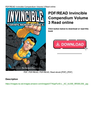 pdfread invincible compendium volume 3 read online