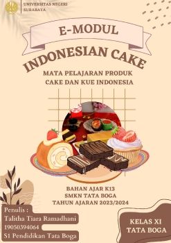 E-Modul Indonesian Cake