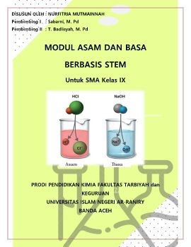 Modul Berbasis STEM Materi Asam Basa