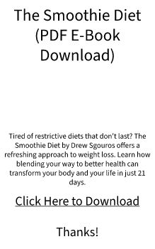 PDF E-Book Download - The Smoothie Diet by Drew Sgoutas (Free Preview Available)???