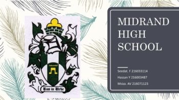 MIDRAND HIGH SCHOOL DIGITAL BROCHURE