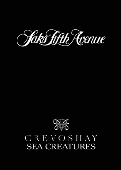 Crevoshay Sea Creatures Saks CM