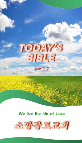 TODAY'S BIBLE JOE 1-2-1