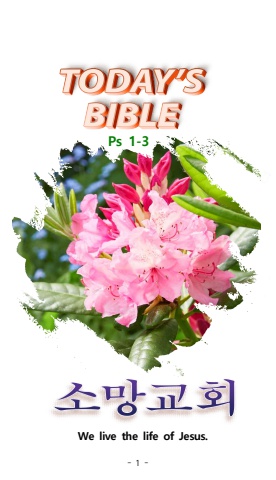 TODAY'S BIBLE Ps 1-3