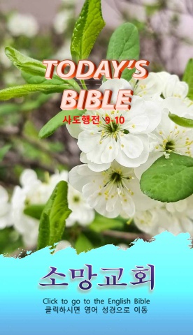 TODAY'S BIBLE 행 9-10
