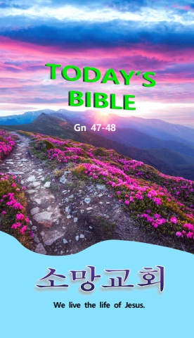 TODAY'S BIBLE Gn 47-48