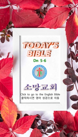 TODAY'S BIBLE 단 5-6