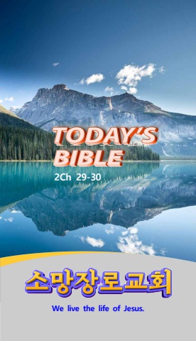 TODAY'S BIBLE 2Ch 29-30