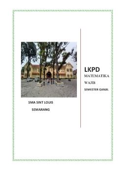 LKPD MATEMATIKA WAJIB KELAS X SEMESTER GANJIL(1)