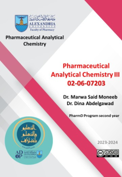 Pharmaceutical Analytical Chemistry III