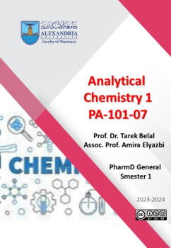 Analytical Chemistry 1