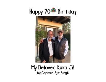 PSL Private BookHappy Birthday Kakay by Ajit Singh