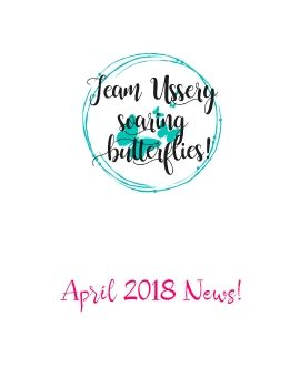 April 2018 SOARing Butterflies Newsletter
