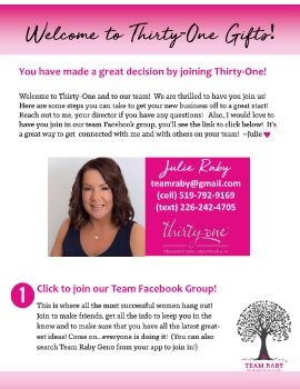 Ashley Haley Smith Welcome to Thirty One 