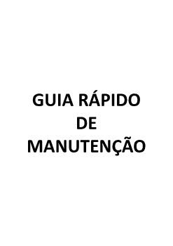 Guia Rápido de Manutenção