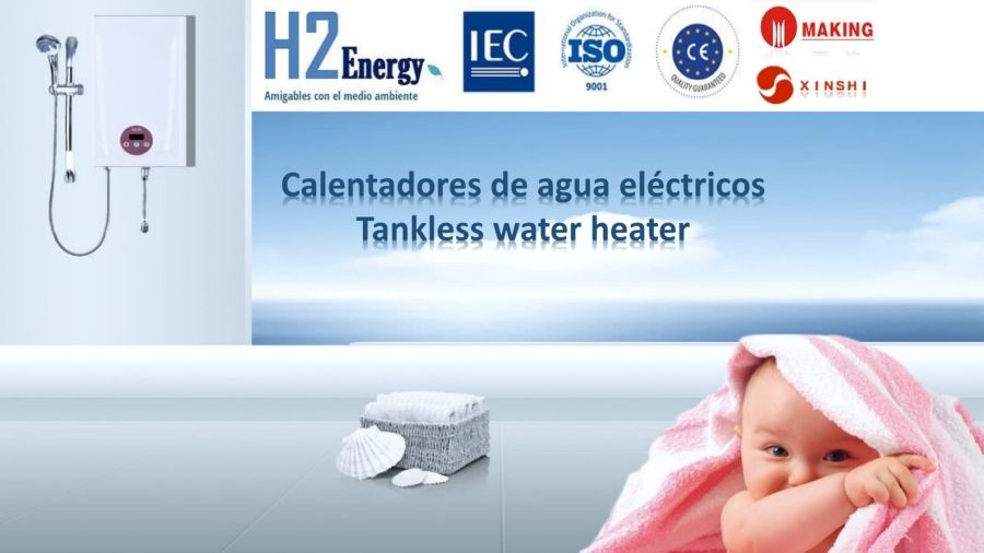 brochure tankless water heater H2 energy 