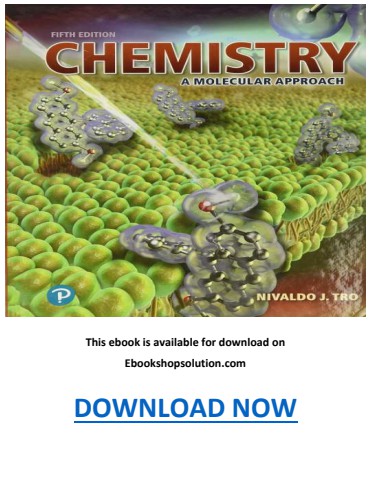 Chemistry A Molecular Approach 5th Edition PDF