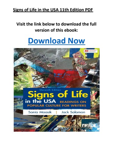 Signs of Life in the USA 11th Edition PDF.PDF
