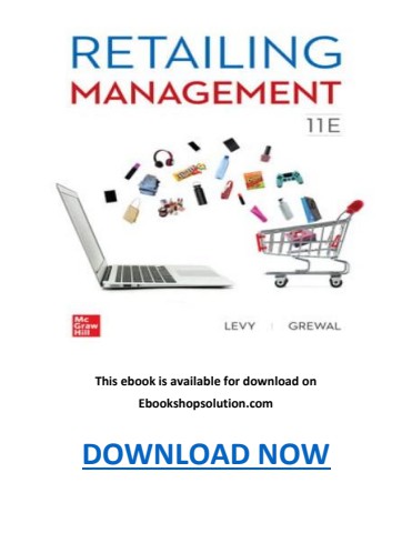 Retailing Management 11th Edition PDF