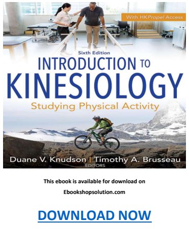 Introduction to Kinesiology 6th edition PDF