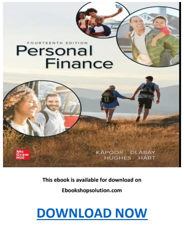 Personal Finance 14th Edition PDF