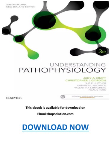 Understanding Pathophysiology 3rd Edition ANZ Adaptation PDF