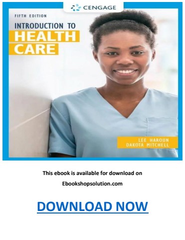 Introduction to Health Care 5th Edition PDF