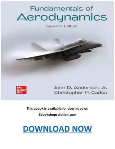 Fundamentals of Aerodynamics 7th Edition PDF